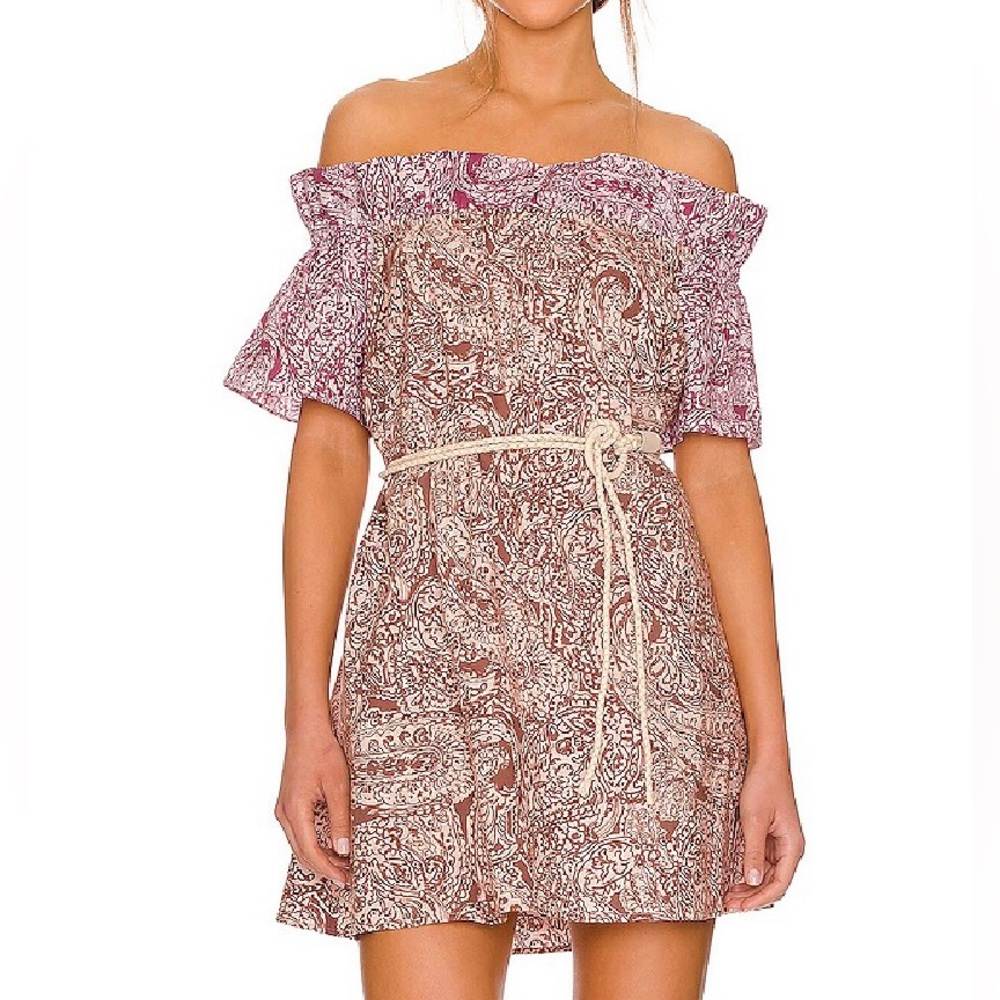 NWT Free People Sophie Printed Dress